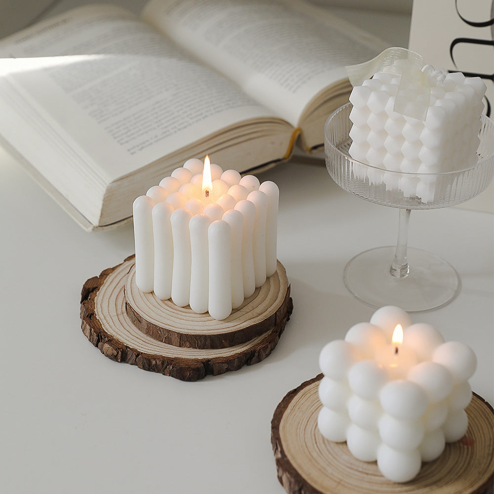 Candela Scultura Bubble — Arredo Mindful per la Tua Casa