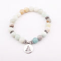Bracciale Mala Amazonite — Pietra della Calma e dell’Intenzione
