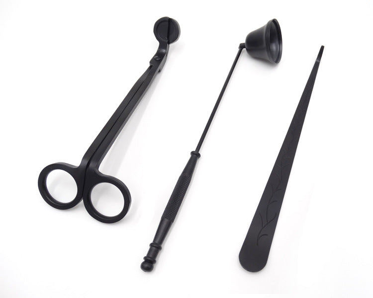 Kit Accessori per Candele — Forbicine, Spegnicandela e Aggiustastoppino