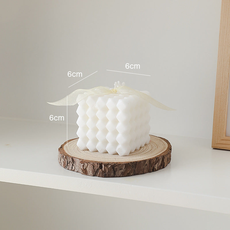 Candela Scultura Bubble — Arredo Mindful per la Tua Casa