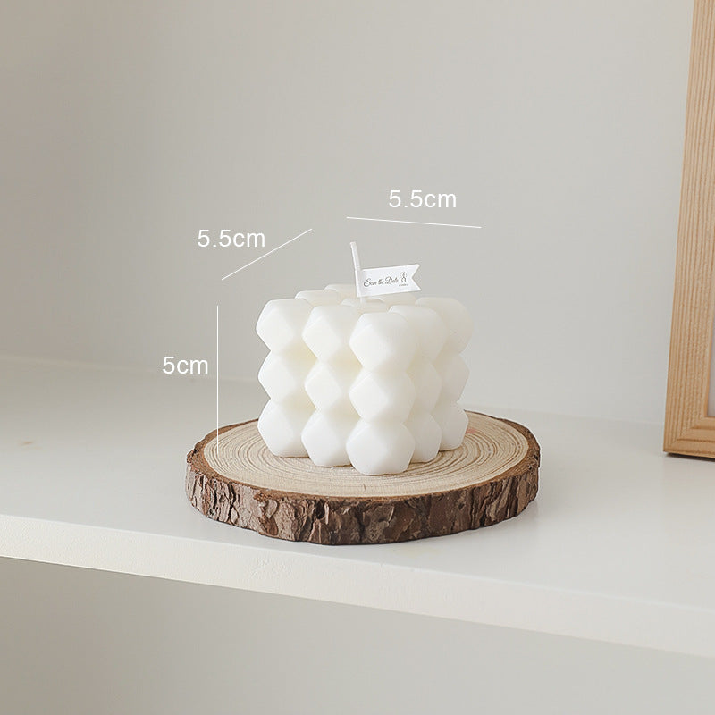 Candela Scultura Bubble — Arredo Mindful per la Tua Casa